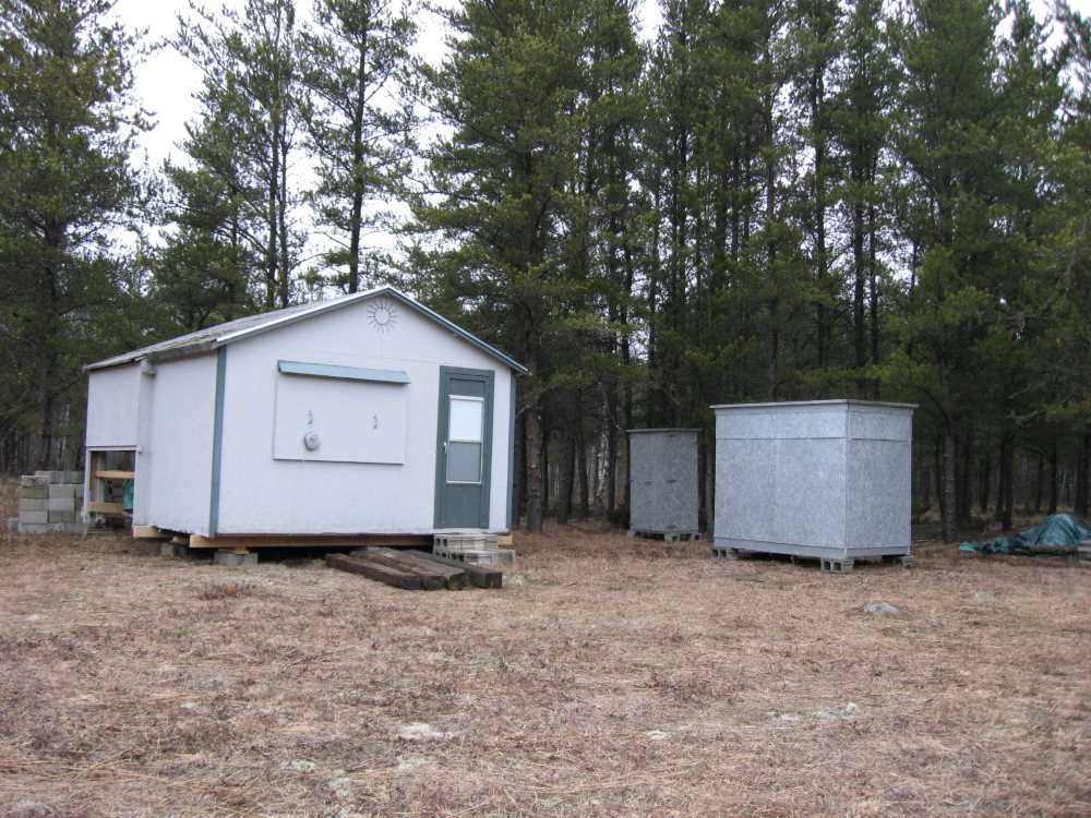 Naturist Legacy History: Gallery 04/13...Moving our cottage to the new park