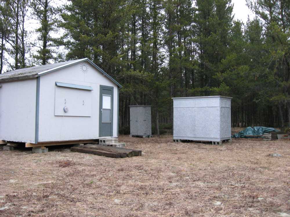 Naturist Legacy History: Gallery 04/15...Moving our cottage to the new park