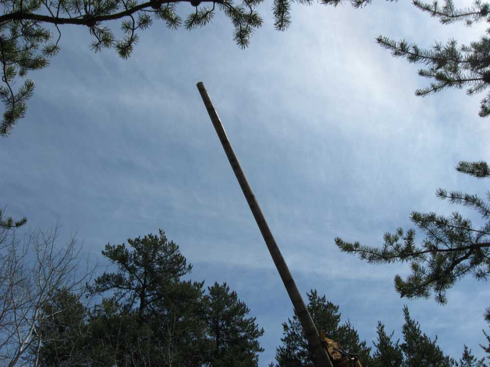 Naturist Legacy History: Gallery 08/29...Hydro installs power line poles