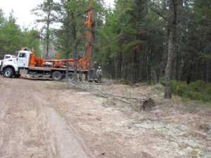 Naturist Legacy History: Gallery 10/06...The park's new water well is drilled