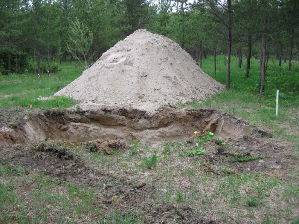 Naturist Legacy History: Gallery 12/12...Sewage holding tanks are installed