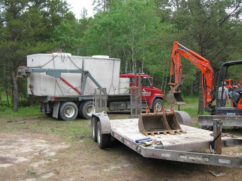 Naturist Legacy History: Gallery 12/15...Sewage holding tanks are installed