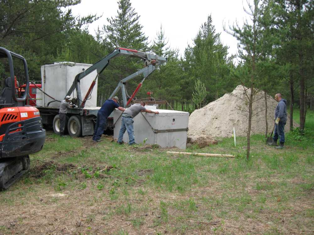Naturist Legacy History: Gallery 12/20...Sewage holding tanks are installed