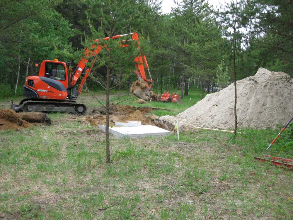Naturist Legacy History: Gallery 12/24...Sewage holding tanks are installed