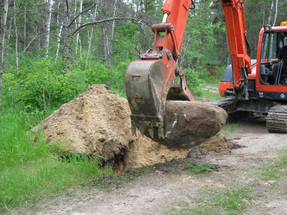 Naturist Legacy History: Gallery 12/37...Sewage holding tanks are installed