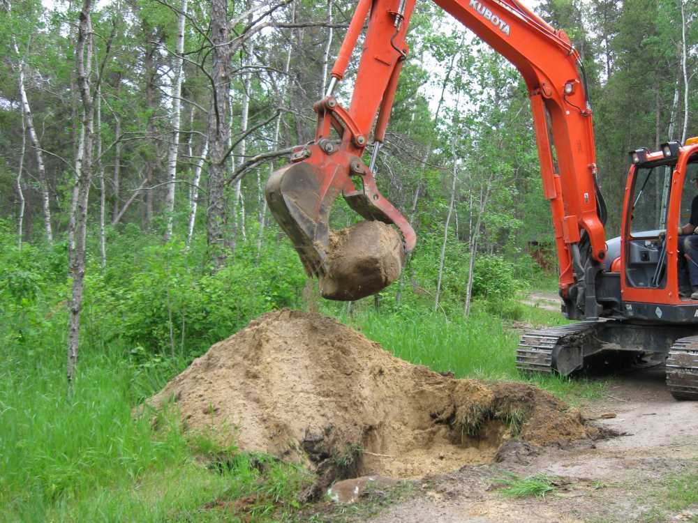 Naturist Legacy History: Gallery 12/38...Sewage holding tanks are installed