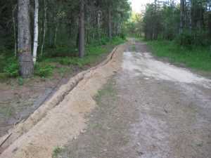 Naturist Legacy History: Gallery 13/19...Trenching in the new phone line