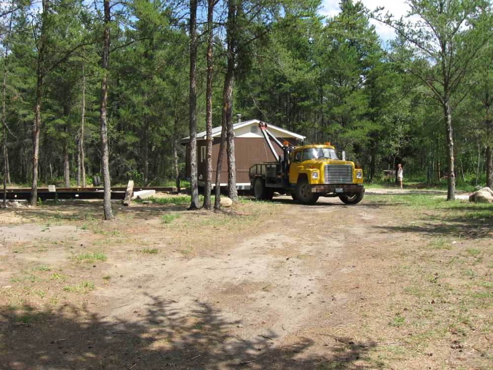 Naturist Legacy History: Gallery 18/15...Another cottage moved to the park