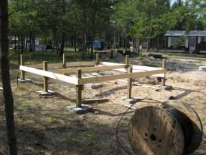 Naturist Legacy History: Gallery 19/03...Construction of washrooms begins