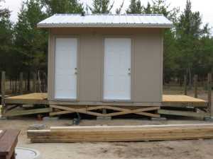 Naturist Legacy History: Gallery 20/16...Construction of washrooms continues