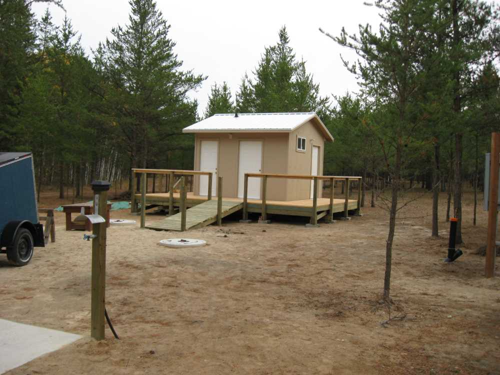 Naturist Legacy History: Gallery 20/30...Construction of washrooms continues