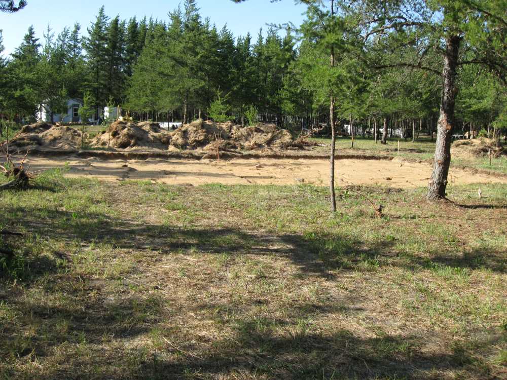 Naturist Legacy History: Gallery 21/07...New volleyball court takes shape