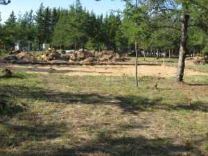 Naturist Legacy History: Gallery 21/07...New volleyball court takes shape