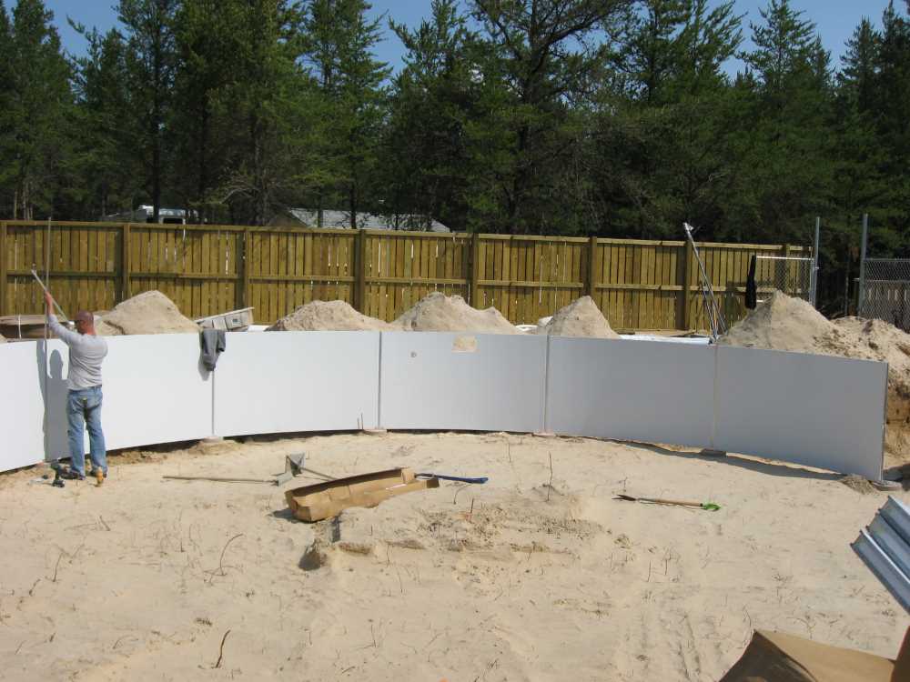 Naturist Legacy History: Gallery 26/18...Work begins on the swimming pool