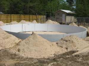 Naturist Legacy History: Gallery 26/21...Work begins on the swimming pool