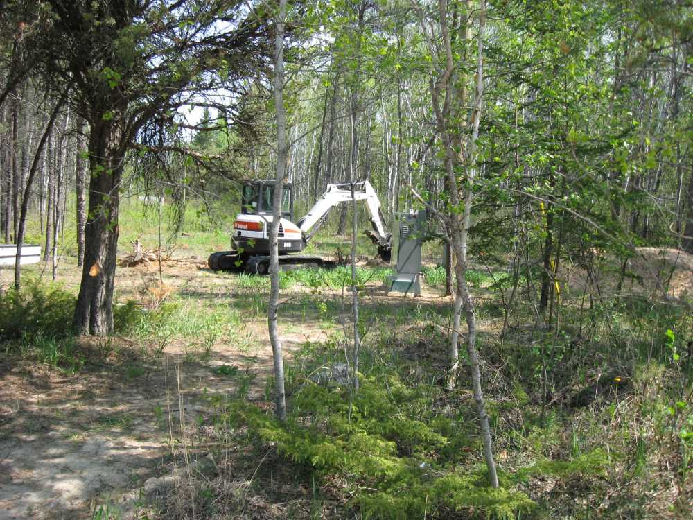 Naturist Legacy History: Gallery 26/22...Work begins on the swimming pool