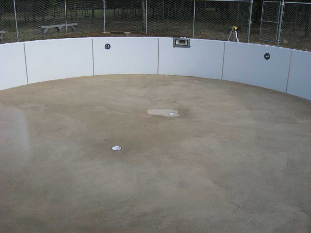 Naturist Legacy History: Gallery 27/09...Work continues on the swimming pool