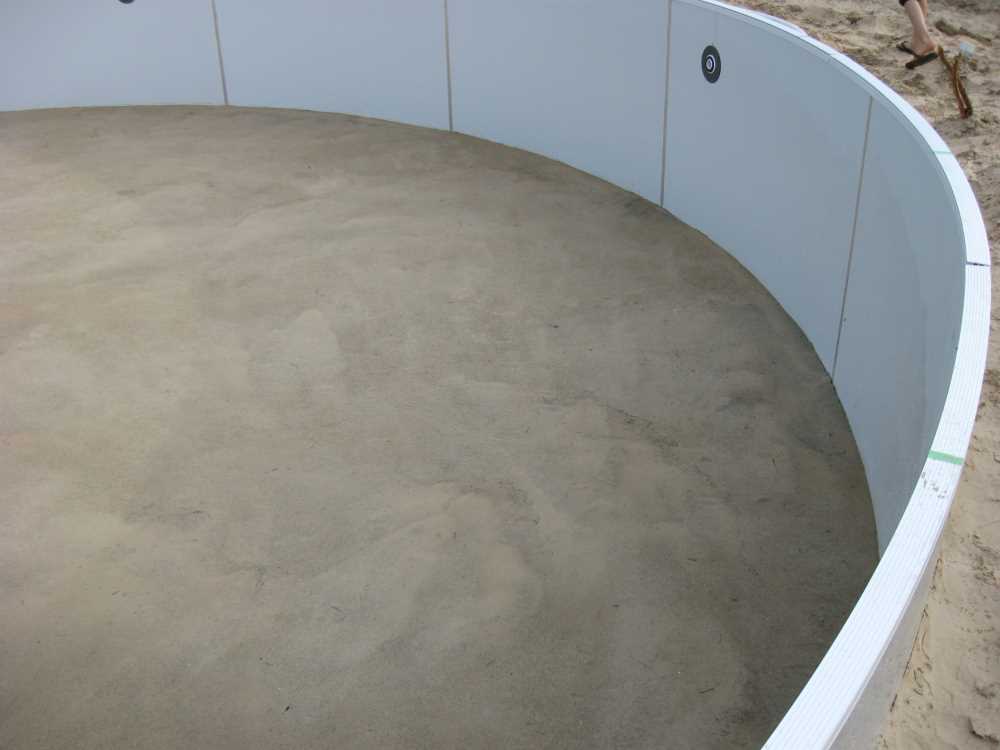 Naturist Legacy History: Gallery 27/10...Work continues on the swimming pool