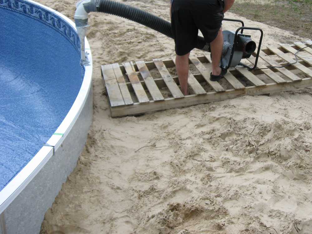 Naturist Legacy History: Gallery 27/13...Work continues on the swimming pool