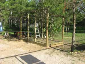 Naturist Legacy History: Gallery 30/02...Outdoor showers, pool equipment enclosure