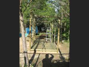 Naturist Legacy History: Gallery 30/03...Outdoor showers, pool equipment enclosure