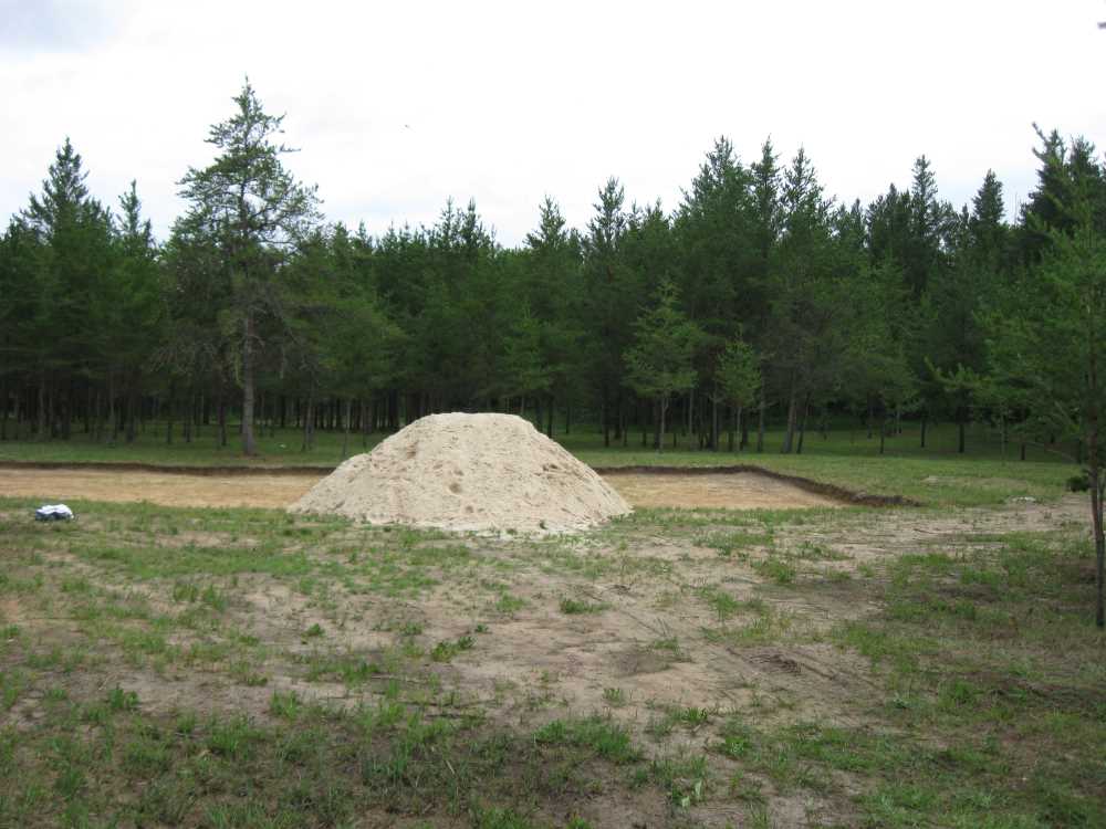 Naturist Legacy History: Gallery 31/01...Beach volleyball court completed
