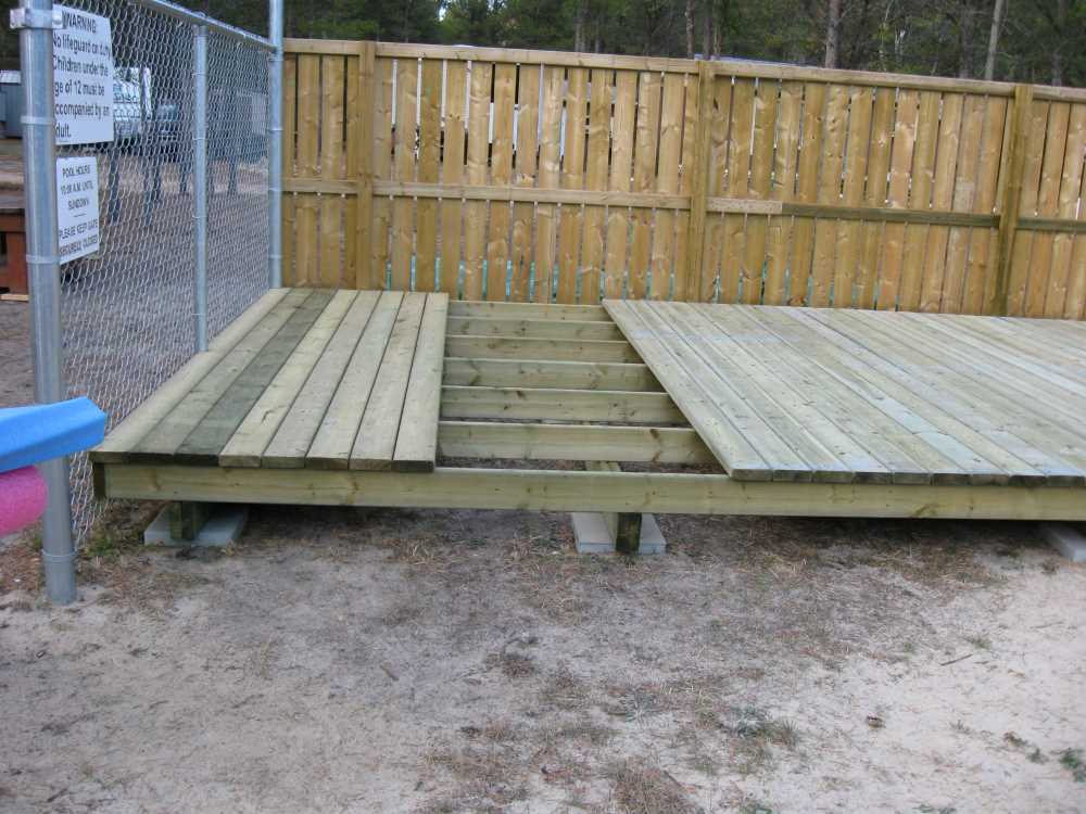 Naturist Legacy History: Gallery 35/19...Work begins on the new sun deck