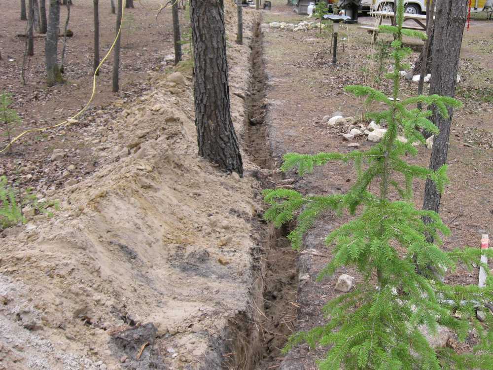 Naturist Legacy History: Gallery 37/07...Campground power upgrade, iron filter