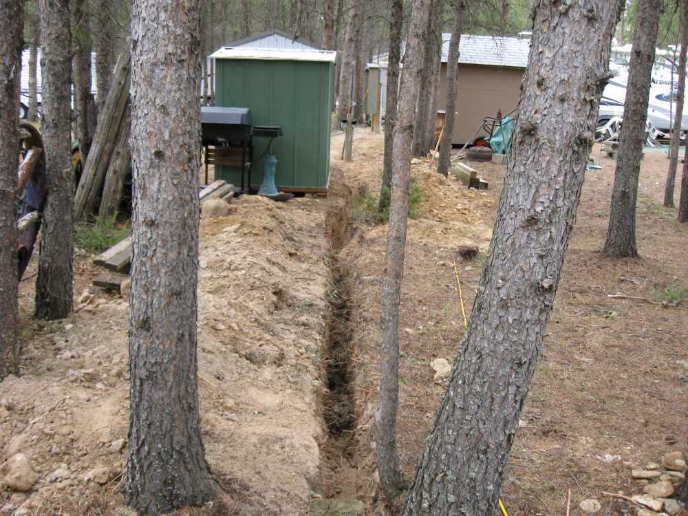 Naturist Legacy History: Gallery 37/11...Campground power upgrade, iron filter