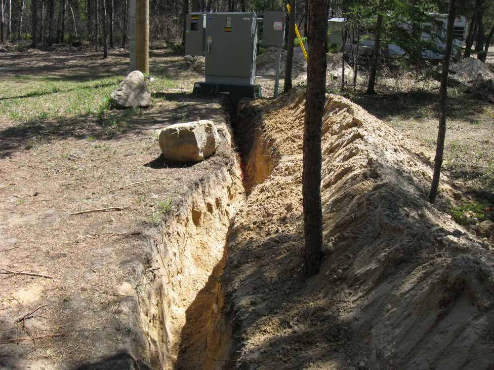 Naturist Legacy History: Gallery 37/15...Campground power upgrade, iron filter
