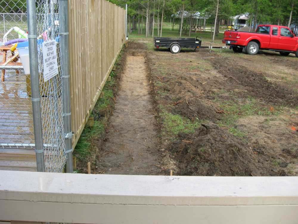 Naturist Legacy History: Gallery 40/02...Strip footings are formed and poured
