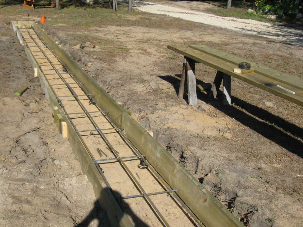 Naturist Legacy History: Gallery 40/11...Strip footings are formed and poured