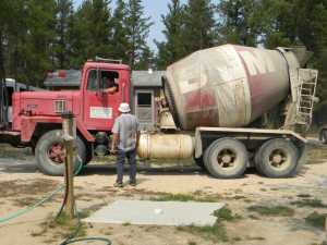 Naturist Legacy History: Gallery 40/13...Strip footings are formed and poured