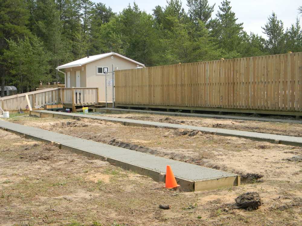Naturist Legacy History: Gallery 40/25...Strip footings are formed and poured