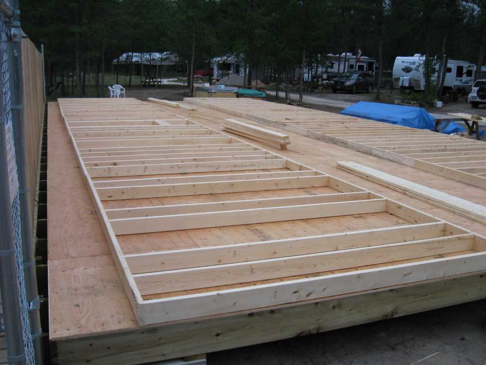 Naturist Legacy History: Gallery 41/12...Clubhouse floor and walls are built