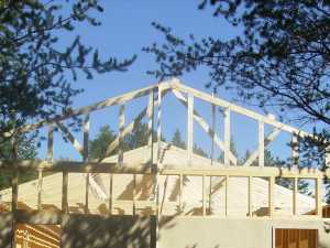 Naturist Legacy History: Gallery 42/11...Raising the clubhouse rafters