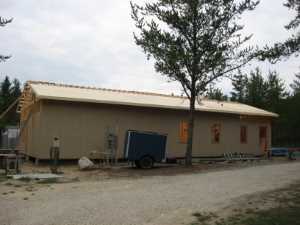 Naturist Legacy History: Gallery 43/01...Roof sheathing and metal roofing
