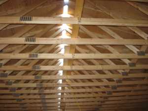 Naturist Legacy History: Gallery 43/15...Roof sheathing and metal roofing
