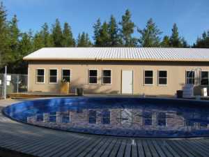 Naturist Legacy History: Gallery 44/03...Doors, windows, soffit installed