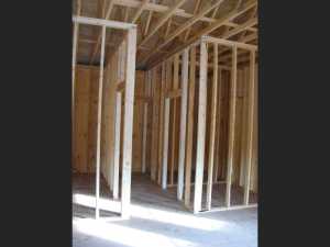 Naturist Legacy History: Gallery 45/06...Interior walls framed, decks built