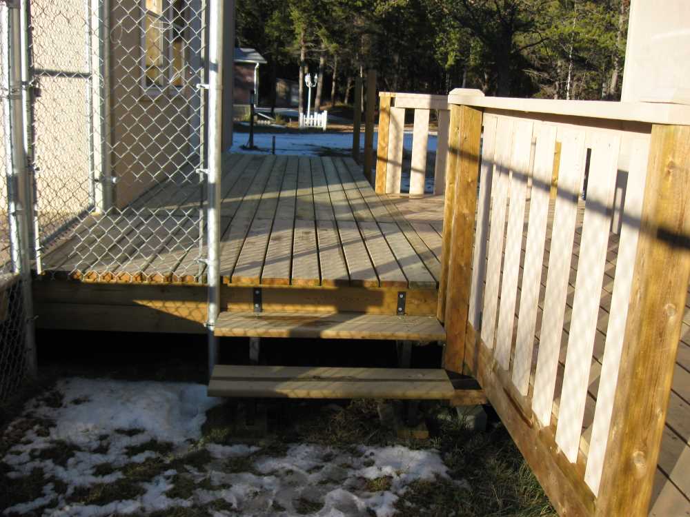 Naturist Legacy History: Gallery 45/21...Interior walls framed, decks built