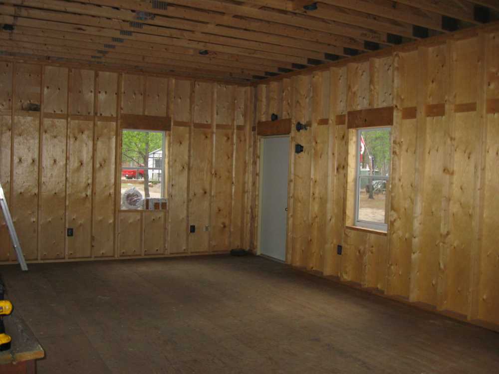 Naturist Legacy History: Gallery 47/03...Electrical, plumbing roughed in