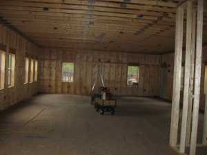 Naturist Legacy History: Gallery 47/04...Electrical, plumbing roughed in