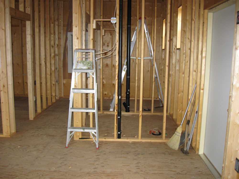 Naturist Legacy History: Gallery 47/22...Electrical, plumbing roughed in
