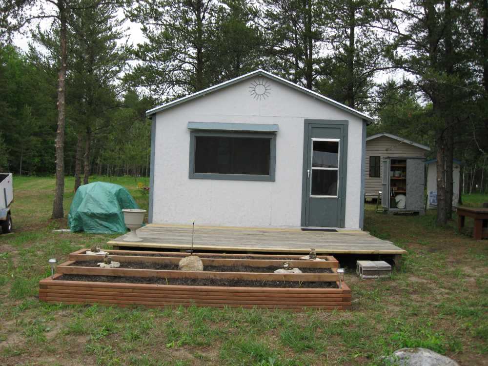 Naturist Legacy History: Gallery 50/02...Our cottage at Naturist Legacy Park